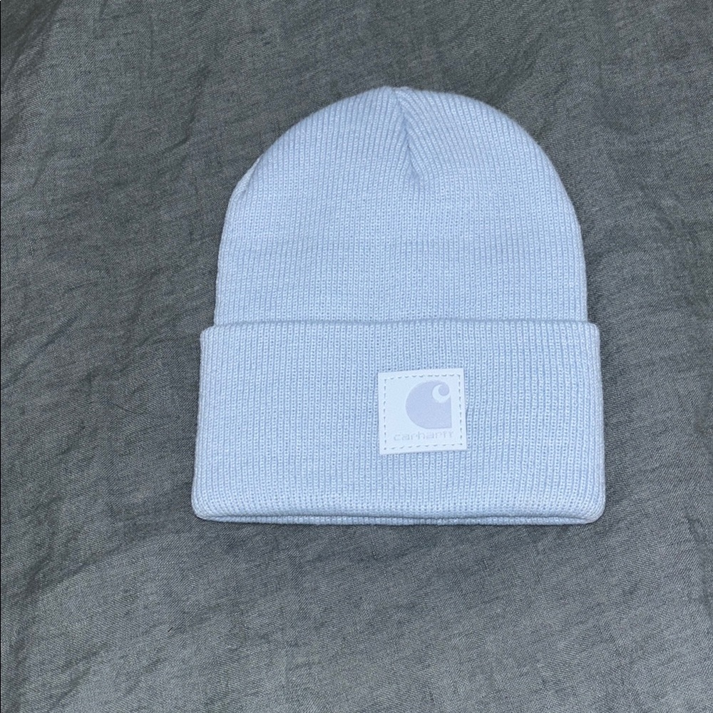 Baby Carhartt Sky Blue Knit Beanie